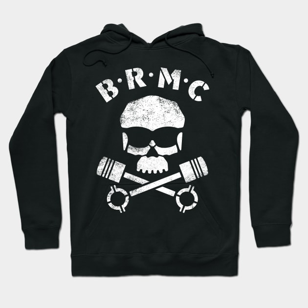 BRMC Skull Logo Hoodie by Designwolf